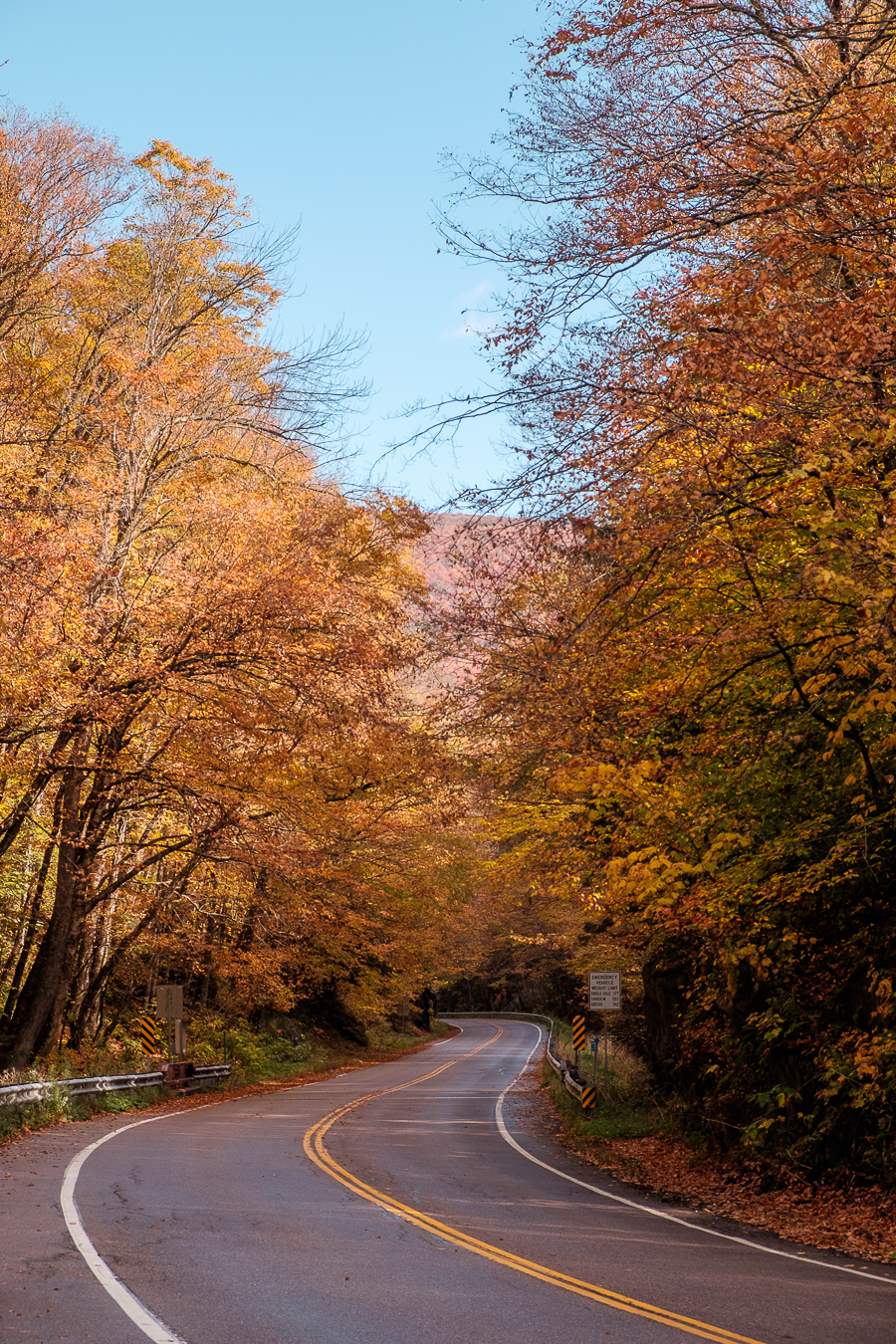 Vermont, New England fall road trip, USA